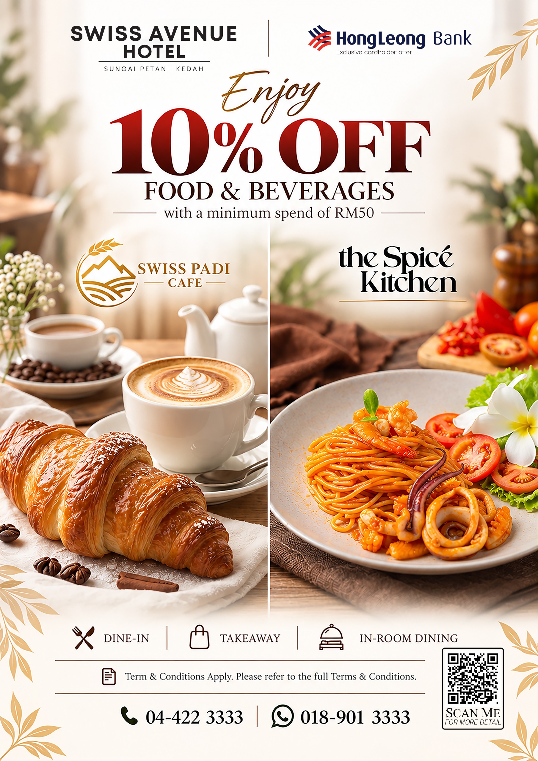 Swiss Padi Cafe Promotion